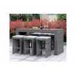 Ismay 7 PC Patio Set