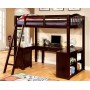 TWIN/WORKSTATION LOFT BED