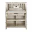 SECRETARY DESK - ANTIQUE WHITE