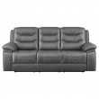 Flamenco Sofa and Love Seat Dual Recliner Set