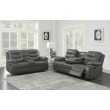 Flamenco Sofa and Love Seat Dual Recliner Set