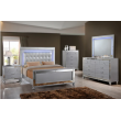 Valentino Silver 4 PC Queen Bedroom Set
