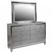 Valentino Silver 4 PC Queen Bedroom Set