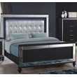 Valentino Black 4 PC Bedroom set
